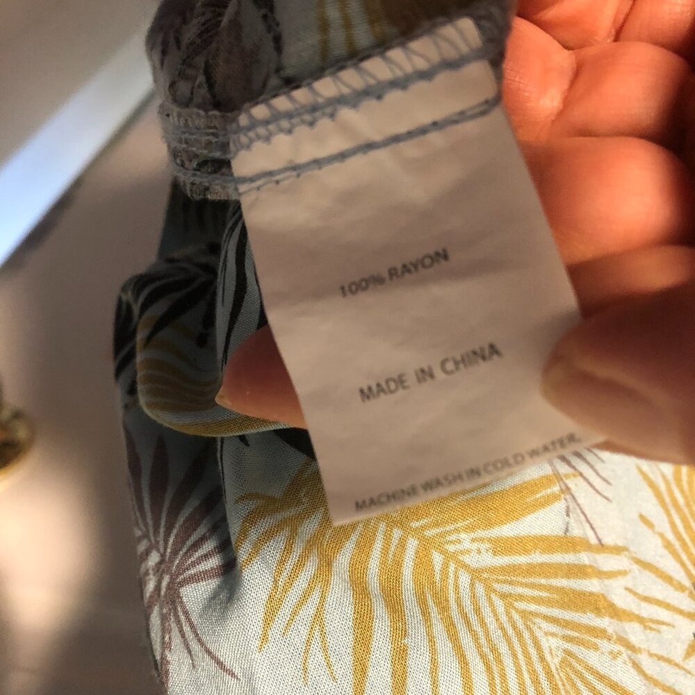 Molokai Surf Company Men Greenery In Teal Print, … - image 6